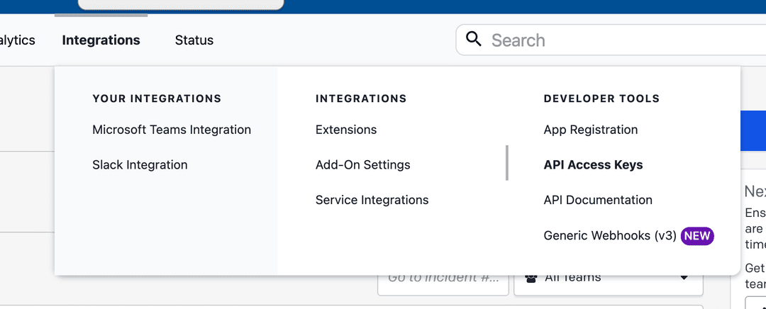 Pagerduty token